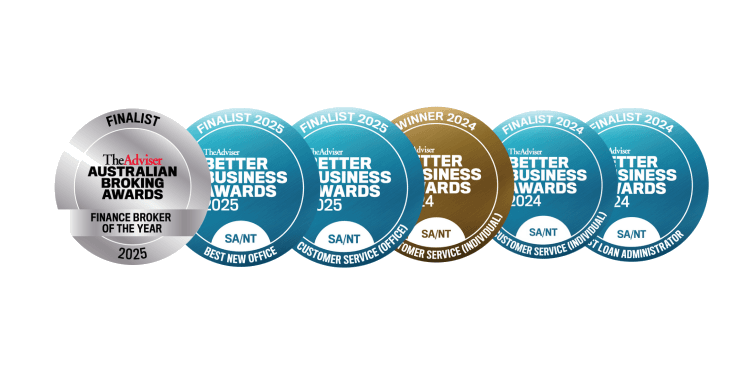 The Adviser Better Business Awards medals